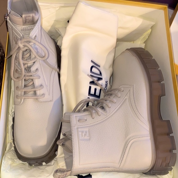 FENDI Force Combat Boots - Picture 6 of 11